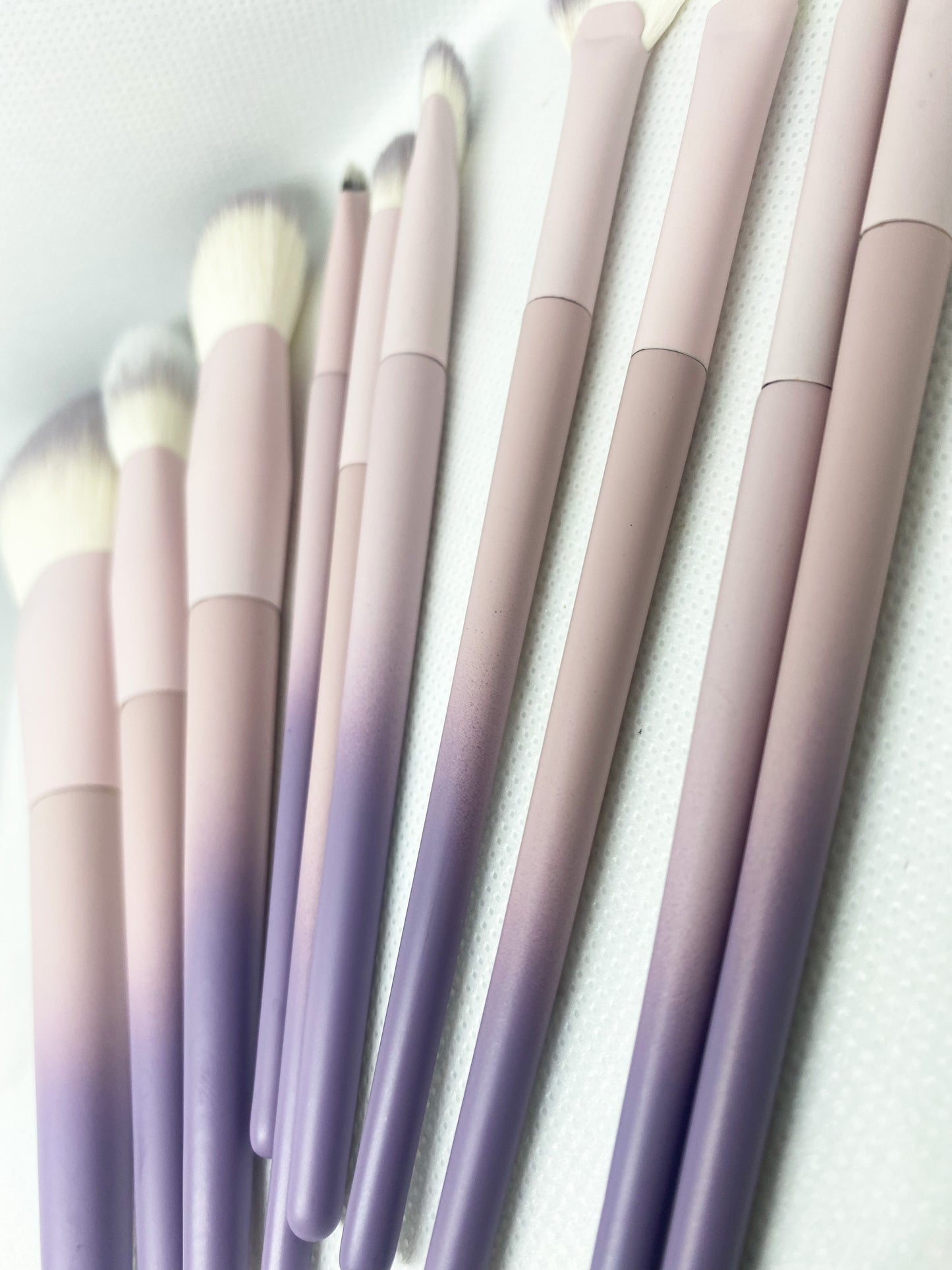 Mauve Mist- 10 Piece Makeup Brush Set