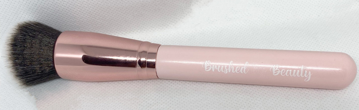 The Brushed by Beauty signature Flat Foundation/Bronzer Brush