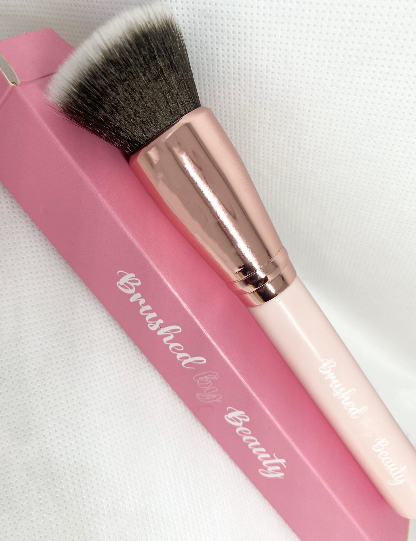 The Brushed by Beauty signature Flat Foundation/Bronzer Brush