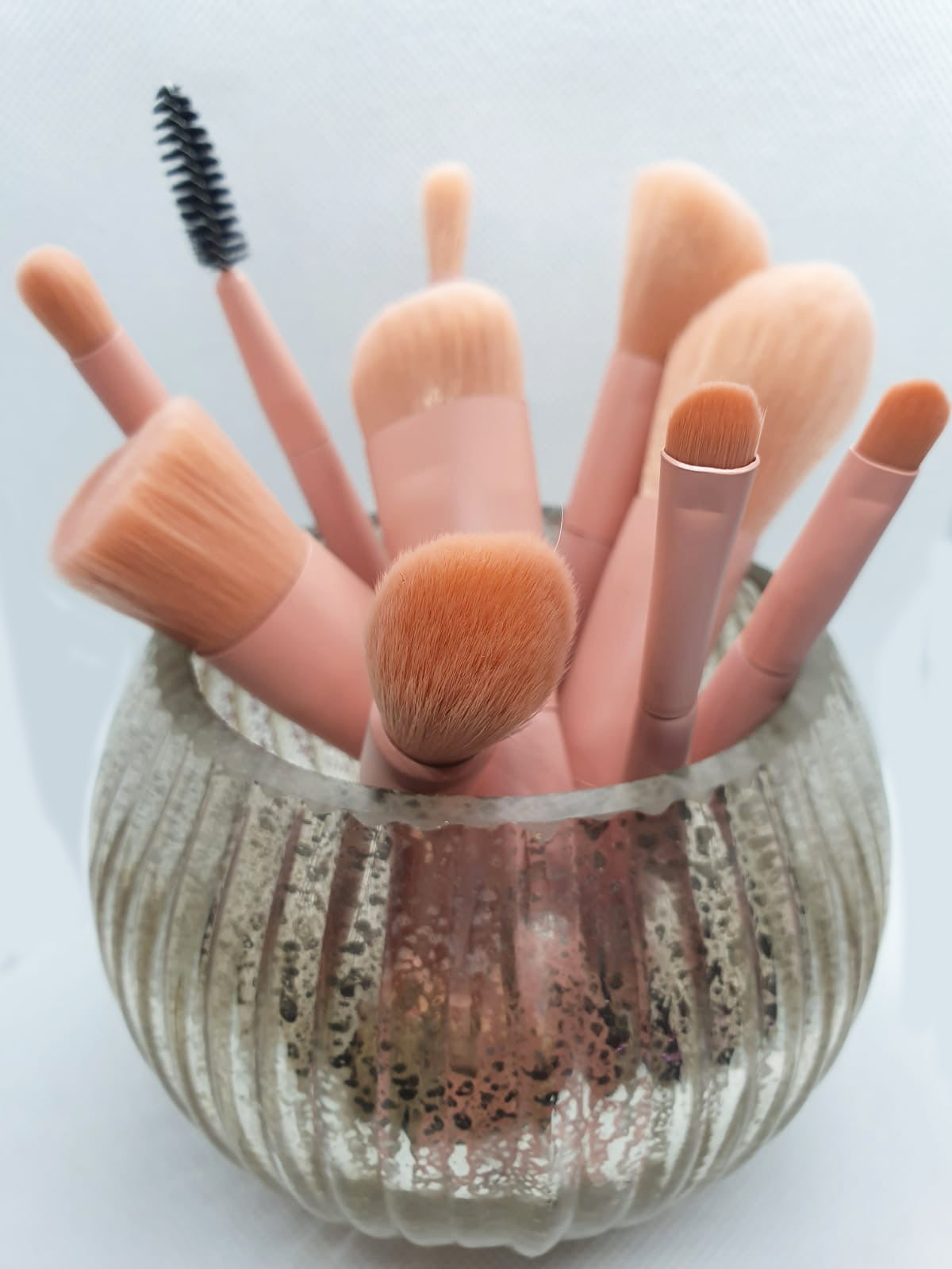 Millennial Pink - 10 Piece Makeup Brush Set