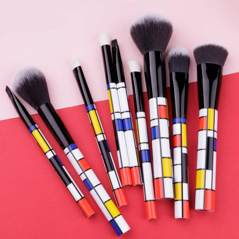 Cilla - 9 Piece Makeup Brush Set