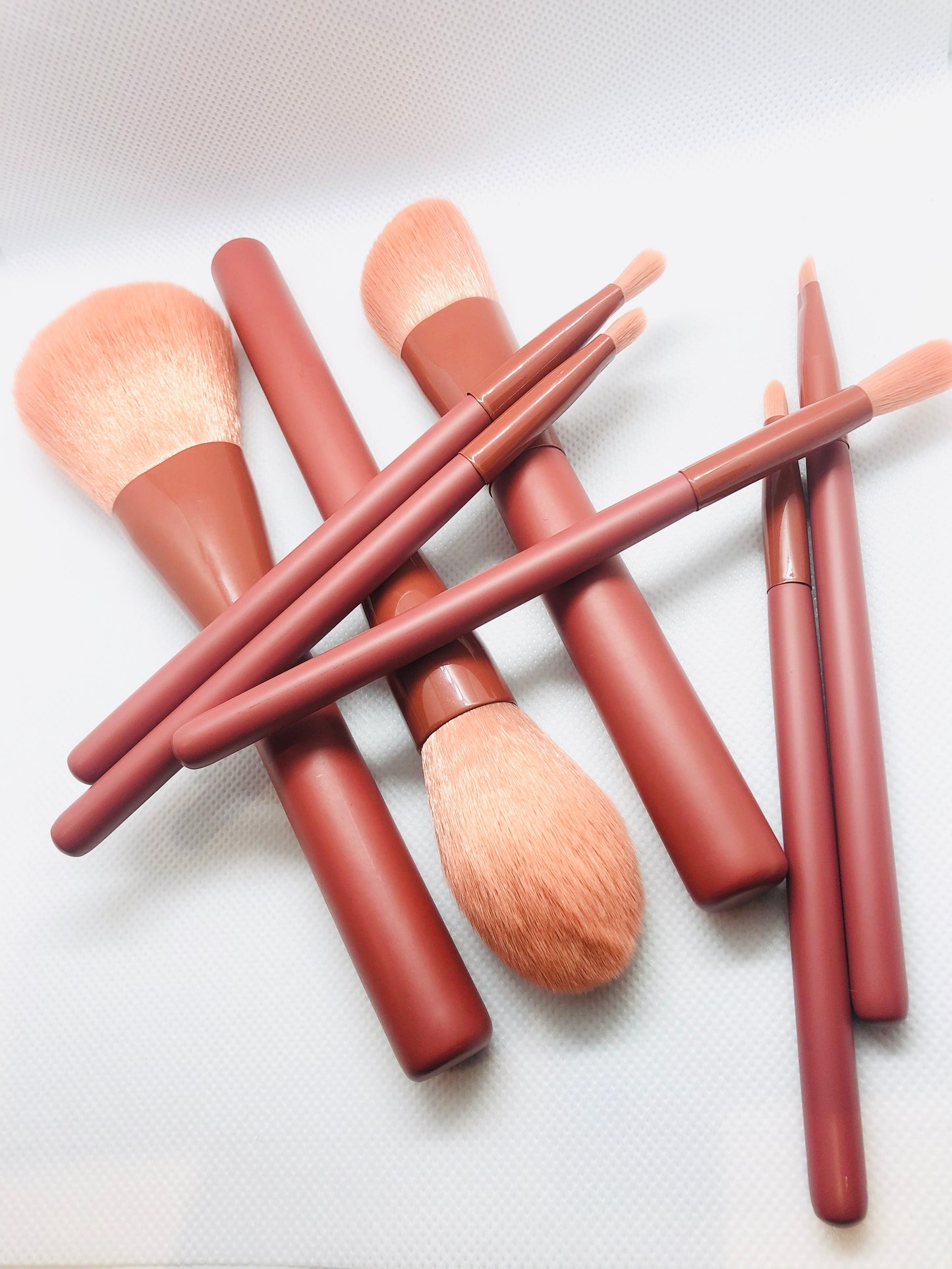 Mocha- 8 Piece Makeup Brush Set