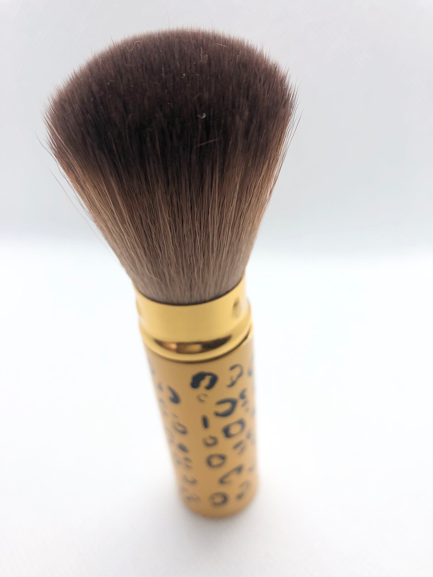 Portable (retractable) Powder Brush - Leopard Print