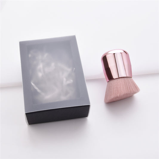 Rose Gold Mini Kabuki Powder Brush